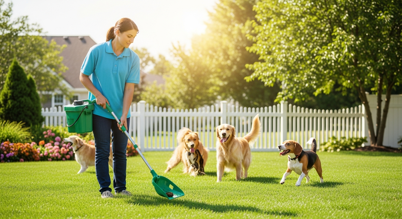 Residential pet waste removal